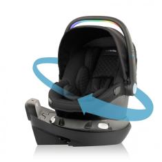 Cadeirinha de Carro para Bebê Evenflo Revolve180 LiteMax NXT com Tecnologia SensorySoothe Jasper Black