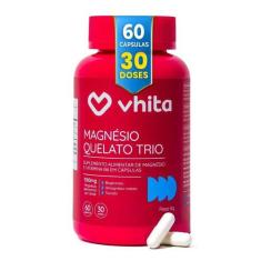 Magnésio Dimalato Quelato, Taurato e Bisglicinato 3 em 1 com Vitamina 