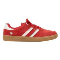 Tênis Casual Feminino Kolosh C3905 Vermelho-Feminino