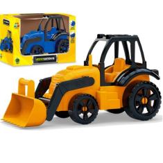 Carrinho Brinquedo Infantil Trator C/ Pá Carregadeira - GGB Brinquedos