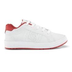 Tênis Infantil Qix Combat Retrô Vermelho-Unissex