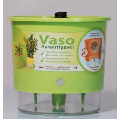 Vaso Auto Irrigável N 02 - Pequeno - Raiz Verde Claro