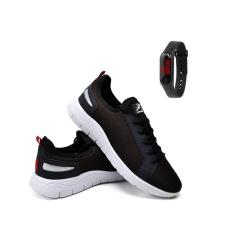 Tênis Sapatenis Adulto e Infantil Masculino Com Relogio Digital-Masculino