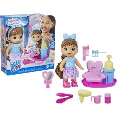 Boneca Baby Alive Sudsy Styling Morena - Hasbro F5113