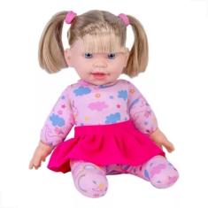 Boneca Baby Fofura Com Cabelo  2586 Cotiplas