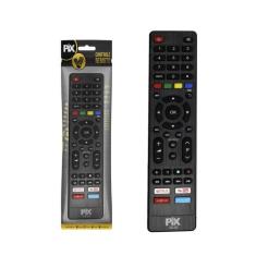 Controle remoto compativel philco smart tv netflix / youtube - Pix