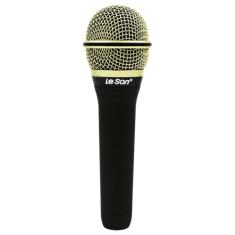Microfone Dinâmico Le Son Ls7 Profissional Com Cabo/5m Sm58 Cor Preto/Grafite