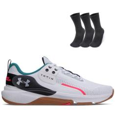 Kit 1 Tênis Tribase Lift e 1 Pct com 3 pares Meia Under Armour Heatgea