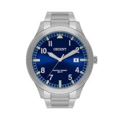Relógio Orient Masculino Mbss1361 D2sx Azul Aço Analogico