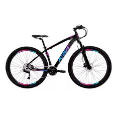 Bicicleta Aro 29 Ksw 24v Cambio Shimano Freios a Disco com Suspensão-Unissex