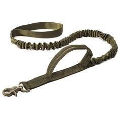 Guia Elástica para Cachorro MADOG Alça Longa e Curta (VERDE)