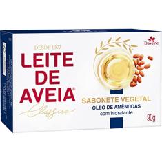 Sabonete Leite de Amendoas 48X90G, Aveia