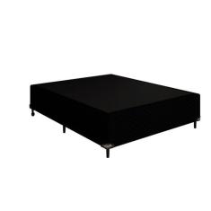 Base Cama Box Casal Corino 138x188 Preto