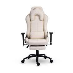 Cadeira Gamer XT Racer Platinum W Series, Até 120kg, Com Almofadas, Reclinável, Descanso de Braço 3D, Off White - XTR-068