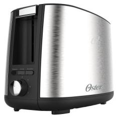Torradeira Elétrica Oster Inox 750W 127V OTOR600-127, Prata, 110V