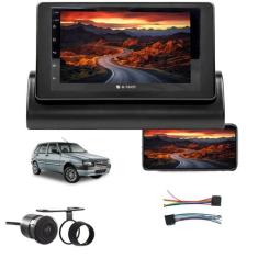 Kit Central Multimídia Mp5 2 Din Android Fiat Uno Mille - E-tech