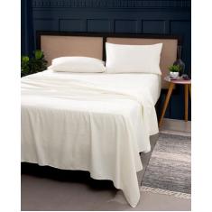 Lençol King Superior Sem Elástico 400 Fios Micropercal - Outcasa confe
