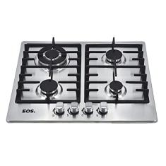 Cooktop a Gás 04 Bocas Eos Ecg04 Inox Bivolt