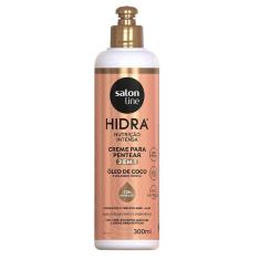 Creme De Pentear Salon Line Hidra 3Em1 Óleo De Coco 300ml