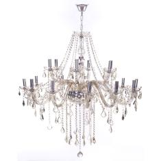 Lustre Maria Thereza Champagne 18 Braços