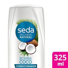 Condicionador Seda Recarga Natural Bomba Coco 325ml