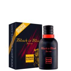 Paris Elysees Eau de Toilette Black is Black - Perfume Masculino 100ml