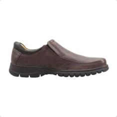 Sapato Social Masculino Adulto Anatomic Gel Marrom, Floater troy, Vacu