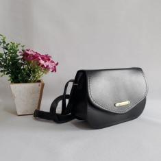 Bolsa Feminina Barata Transversal Oval Pequena Festa BS2001 - Victoria