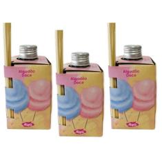 Kit 3 Aromatizador Ambiente da Luz Aromas Difusor Vareta 280ml Perfume