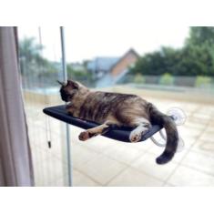 Cama De Janela Para Gatos Pets Caminha Suspensa Com Ventosa Abrigo Red