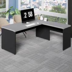 Mesa de Escritório Escrivaninha L 1,70m Pé Painel F5 Office - F5 Offic