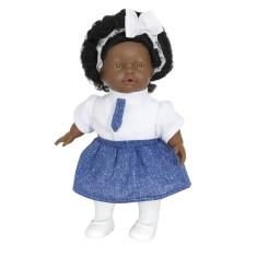 Boneca Judy Estudante Negra Milk Brinquedos 781