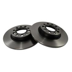 Par Discos Freio Traseiros Jeep Compass Renegade Bd3610