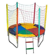 Cama Elástica 1,83m Chicoplay Lona Colorida Nacional