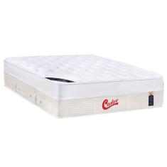 Colchão King Espuma Viscoelástico Visco Gel Molas Ensacadas Pocket Gold Star Vitagel Max Euro Pillow (193x203x40) - Castor