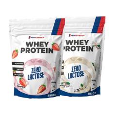 Combo 2un Whey Protein Zero 0% Lactose 900g-Unissex