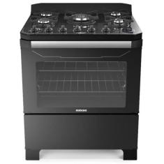 Fogao Itamaster 5bcs C/Timer Digital Itatiaia, Preto, Bivolt
