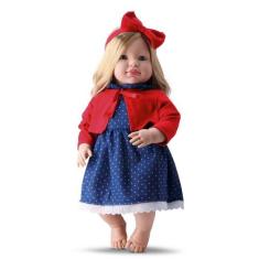 Boneca Louise Menina Grande - Bambola Brinquedos