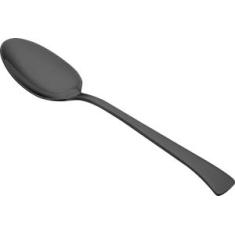 CJ 12 COLHERES DE AÇO INOX P/CHÁ PVD BLACK BERNA