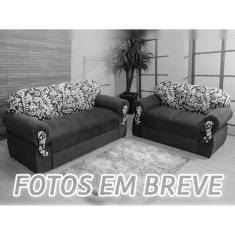 Sofá 2 e 3 Lugares Bege 607 Viena