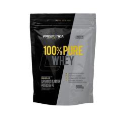 100% Pure Whey Refil (900G) - Sabor: Baunilha - Probiótica
