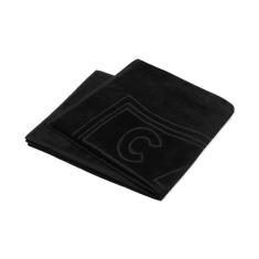 Toalha de Banho Praia e Piscina Escudo Atlético Mineiro Oficial Times Buettner Jacquard Relevo cor Preto