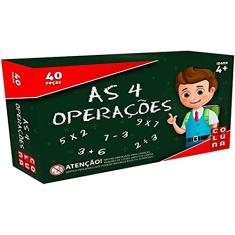 Jogo Pedagógico, As 4 Operações, Coluna, 54 Peças