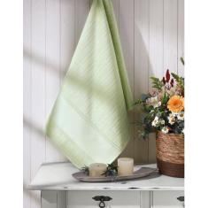 Toalha de Banho Velour Para Pintar Liso Artesanalle Dohler, Verde Chá