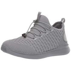 Propét Tênis feminino Travelbound, Cinza claro, 6 X-Wide