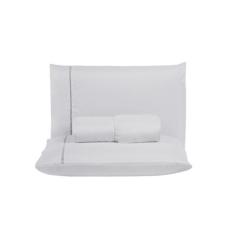 Kit jogo Lençol Solteiro 400 Fios Ponto Palito 2 Peças Conjunto Cama B