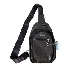 Bolsa Transversal Masculina Tiracolo Pochete Ombro Peito 4 Compartimen