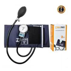 Aparelho Medidor De Pressão Esfigmomanômetro P A Med - P. A. MED,  Azu