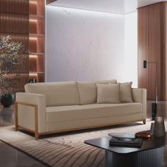 Sofá 3 Lugares Paris Linho 2,14 M