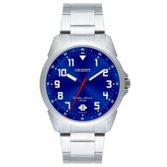 Relógio Orient Masculino Analógico MBSS1154A D2SX Azul